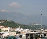 Hafen Platamonas mit Blick zum Olymp